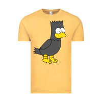 Vintage Mustard bart as edgar allen poe raven nevermore halloween Vintage Tee - lanVoArt