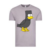 Vintage Zinc bart as edgar allen poe raven nevermore halloween Vintage Tee - lanVoArt