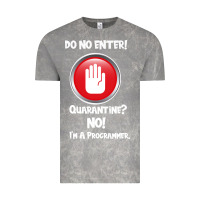 Cloud Rock I'm Not In Quarantine I'm A Programmer Vintage Tee - Bettercallsaul