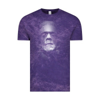 Cloud Purple frankenstein monster boris karloff face Vintage Tee - lanVoArt