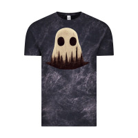 Cloud Black forrest ghost Vintage Tee - lanVoArt