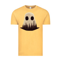 Vintage Mustard forrest ghost Vintage Tee - lanVoArt