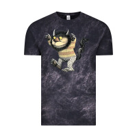 Cloud Black where the wild things are carol Vintage Tee - lanVoArt
