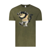 Vintage Olive where the wild things are carol Vintage Tee - lanVoArt