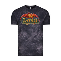Cloud Black tatsu six flags magic mountain Vintage Tee - lanVoArt
