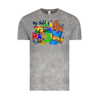 Cloud Rock my child is non verbal but her mama aint afro hand rana Vintage Tee - RanaPortraitStore