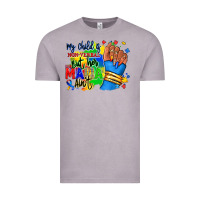 Vintage Zinc my child is non verbal but her mama aint afro hand rana Vintage Tee - RanaPortraitStore