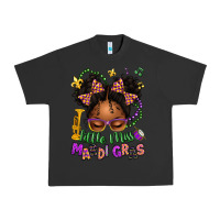 Pigment Black little miss mardi gras afro messy bun kid Urban Heavy Tee - texasbilliewilder