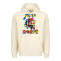 Sandshell Autism seeing in the world differently Premium Hoodie - FaDigitalArtStudio