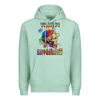 Seafoam Autism seeing in the world differently Premium Hoodie - FaDigitalArtStudio