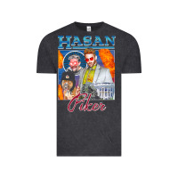Vintage Black hasan piker t shirts gift for fans for men and women gift mother day f Vintage Tee - lanVoArt