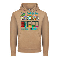 Vintage Coffee battery life of a teacher monday friday Vintage Hoodie - NancyCooperArtShop