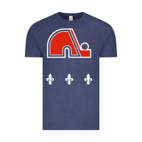 Vintage Denim vintage quebec hockey   retro nordiques Vintage Tee - lanVoArt