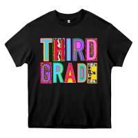Black third grade Heavy Core Tee - NancyCooperArtShop