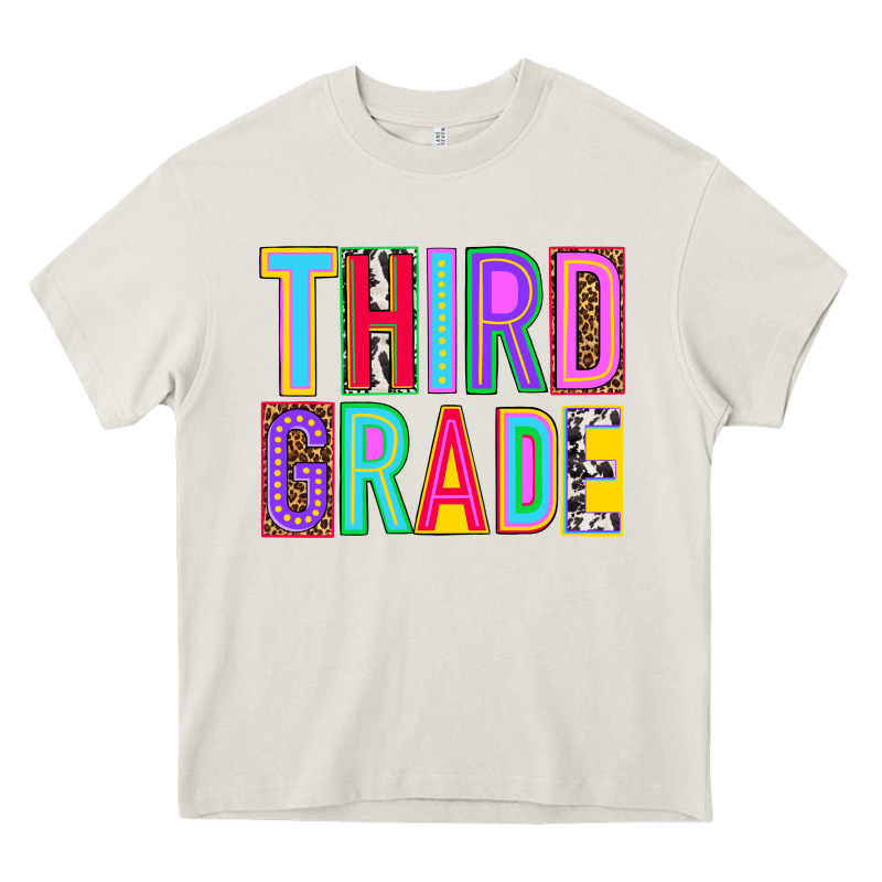 Third Grade Heavy Core Tee by NancyCooperArtShop | Teevron