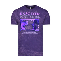 Cloud Purple unsolved mysteries robert stack Vintage Tee - lanVoArt