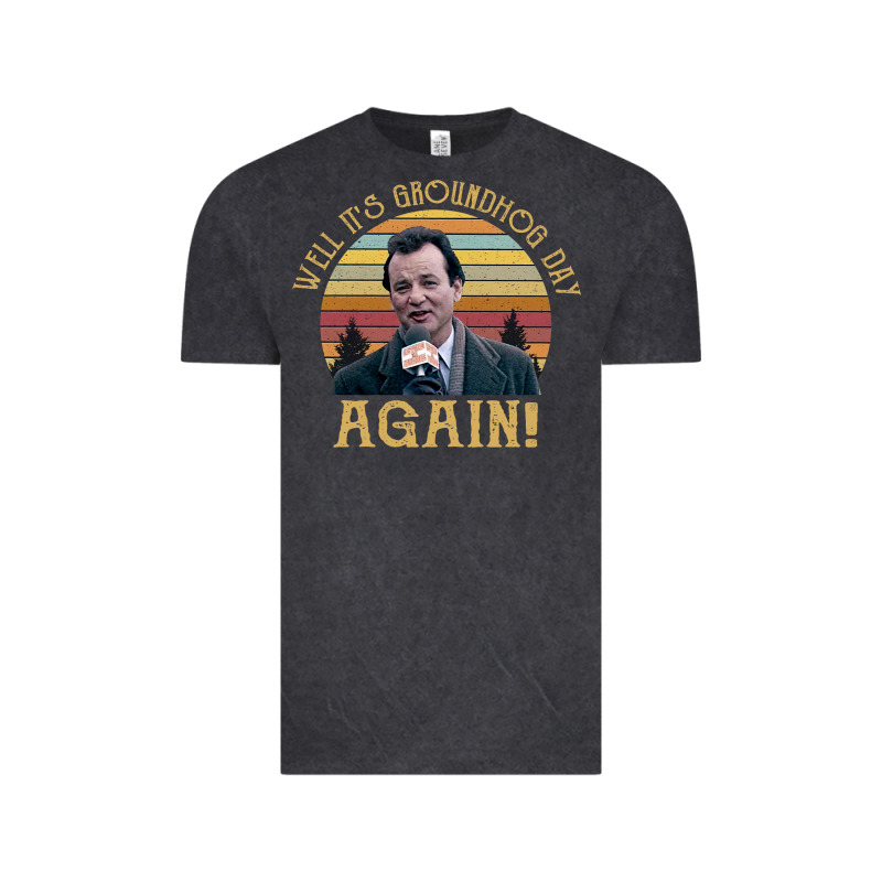 Vintage Well It's Groundhog Day Again Unisex Shirt Vintage Tee by lanVoArt | Teevron