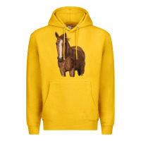 Lemon brown horse Premium Hoodie - RanaPortraitStore