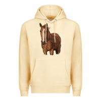 Pina Colada brown horse Premium Hoodie - RanaPortraitStore