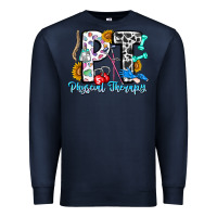 Navy pt therapy Premium Sweatshirt - CowhideDigitalArt