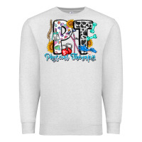 Oatmeal Heather pt therapy Premium Sweatshirt - CowhideDigitalArt