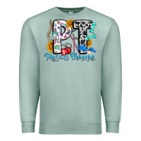 Seafoam pt therapy Premium Sweatshirt - CowhideDigitalArt