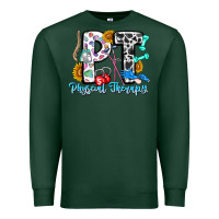 Sports Green pt therapy Premium Sweatshirt - CowhideDigitalArt
