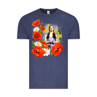 Vintage Denim dorothy poppies Vintage Tee - lanVoArt