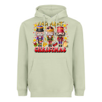 Matcha Nuts About Christmas Heavyweight Hoodie - CowhideDigitalArt