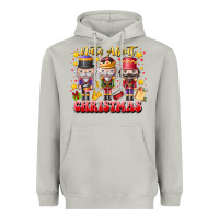 Moon Dust Nuts About Christmas Heavyweight Hoodie - CowhideDigitalArt