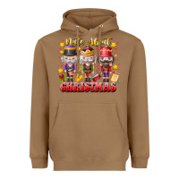 Toasted Coconut Nuts About Christmas Heavyweight Hoodie - CowhideDigitalArt