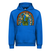 Cobalt cactus gemstone rainbow Urban Hoodie - Artiststas