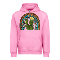 Fuchsia Pink cactus gemstone rainbow Urban Hoodie - Artiststas