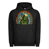Pigment Black cactus gemstone rainbow Urban Hoodie - Artiststas