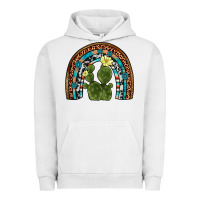 Pigment Lunar Rock cactus gemstone rainbow Urban Hoodie - Artiststas