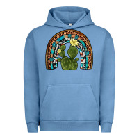Pigment Pebble Blue cactus gemstone rainbow Urban Hoodie - Artiststas
