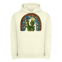 Pigment Pistachio cactus gemstone rainbow Urban Hoodie - Artiststas