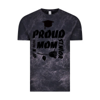 Cloud Black Proud Mom Of A 2020 Senior Vintage Tee - Bettercallsaul