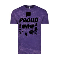 Cloud Purple Proud Mom Of A 2020 Senior Vintage Tee - Bettercallsaul