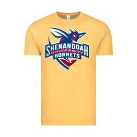 Vintage Mustard Shenandoah University Hornets Vintage Tee - lanVoArt