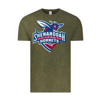 Vintage Olive Shenandoah University Hornets Vintage Tee - lanVoArt