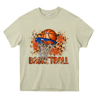 Mossy custom name basketball Heavy Core Tee - MaliasSmallBusiness