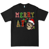Black Merry af skeleton messy bun Premium Tee - NancyCooperArtShop