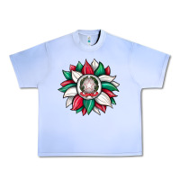 Grape Ice sunflower i̇talian flag Urban Heavy Tee - JahusDesignShop