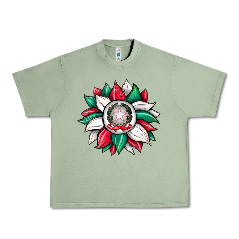 Sunflower İtalian Flag Urban Heavy Tee by JahusDesignShop | Teevron