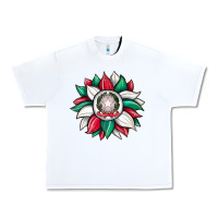 White sunflower i̇talian flag Urban Heavy Tee - JahusDesignShop
