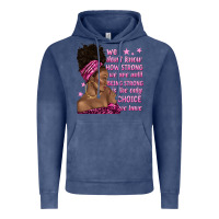 Vintage Denim afro woman cancer Vintage Hoodie - texasbilliewilder