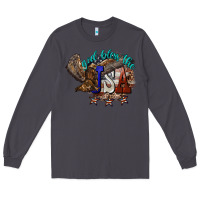 Smoke God bless the USA Eagle 4th of july Long Sleeve Tee - HowdyJamesFarm