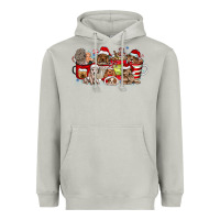 Moon Dust Christmas Dog Coffee Heavyweight Hoodie - CowhideDigitalArt