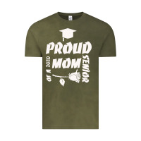 Vintage Olive Proud Mom Of A 2020 Senior Vintage Tee - Bettercallsaul